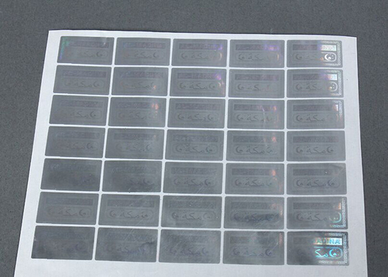 анти- поддельные стикеры стикера 3Д/ярлыка серебра царапают с кодом защиты