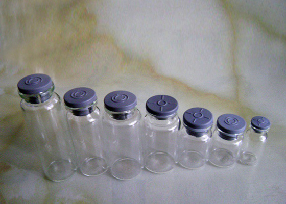 Пробирки жидкостной медицины небольшие стеклянные/мини затворы стеклянных бутылок с крышкой Кримп