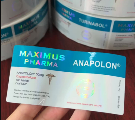 Ярлыки и коробки пробирки Maximus Pharma 10ml для Boldenone Undecylenate USP 250mg/ml