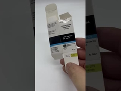 Стеклянные флаконы с инъекционным маслом Этикетка на флаконе 10 мл