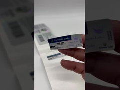 Сильные клейкие виниловые этикетки для флаконов 10 мл для Testo E Brand Nano Labs с лазерным блестящим эффектом