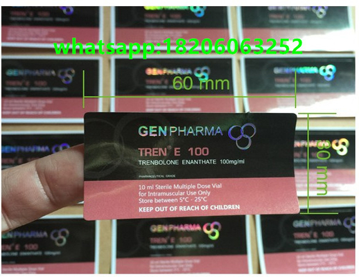 Флакон Gen Pharma Strong 10 мл с голограммой на флаконе с этикетками Mast P