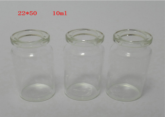 Ясное запечатывание пробки стеклянной бутылки пробирки 10мл резиновое для впрыски пробирки