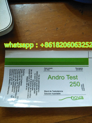 Androl Test 250 10 мл Флакон Этикетки стероидные этикетки для инъекций с высококачественным ПВХ материалом