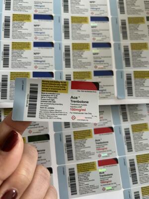 Тре- ацетат 100 мг 6х3 см Подходит для стеклянных флаконов 10 мл