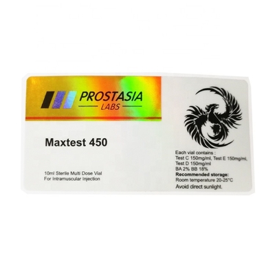 Цвет Prostasia Maxtest Pantone 450 ярлыков пробирки 10ml