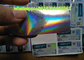 Ярлыки стикера лоснистого Hologram лазера слипчивые для анаболитной упаковки