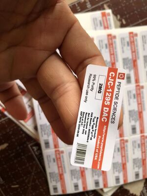 Производитель Маркировка Наклейки Тирзепатид 2 мл Флакон ПЕПТИД Этикетки И Коробки