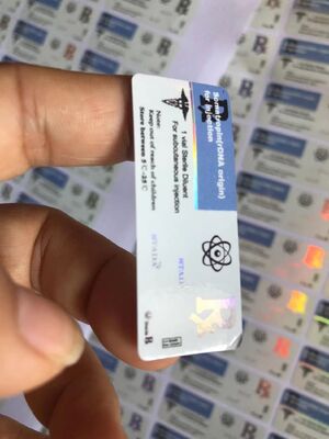 Сильные клейкие пептидные этикетки для 2 мл флакона с винилом