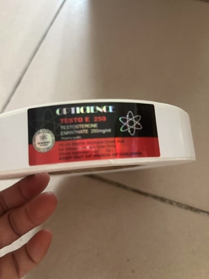 SLU-PP-332 250MCG Таблетные этикетки голограммные материалы печать водонепроницаемая в ролике