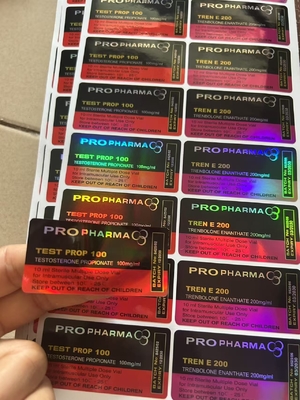 Testo Propionate 100 мг Голограммный лазер 10 мл Стеклянные флаконы