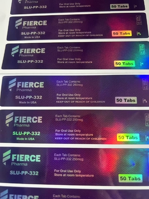 SARMs RAD-140 Таблетки для приема внутрь 50 мг Пластиковые флаконы Этикетки, УФ-печать Этикетки на флаконы на заказ