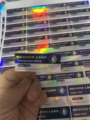 Тирзепатид 10 мг Пептидные флаконы На этикетках для фармацевтической упаковки