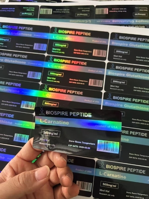 L-КАРНИТИН 500 мг/мл 30 мл Этикетки для флаконов с индивидуальным логотипом и дизайном