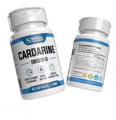 Cardarine 10mg Finish Orals Pill Bottle Labels
