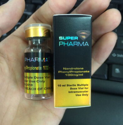 Gold And Black 10ml Glass Vial Labels For Product Test E 250