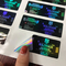 PMS Цветная голограмма Лазерная стеклянная пробирка Этикетки пробирок