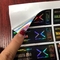 PMS Цветная голограмма Лазерная стеклянная пробирка Этикетки пробирок
