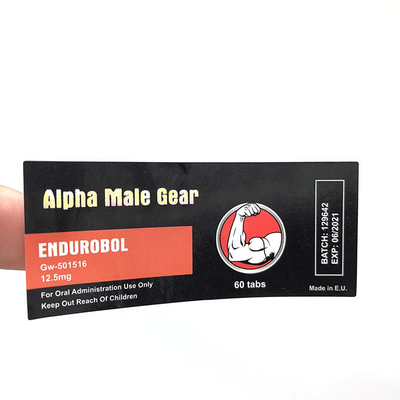 ОЭМ водоустойчивая и прочная пробирка 10мл обозначает сильное съемное прилипателя