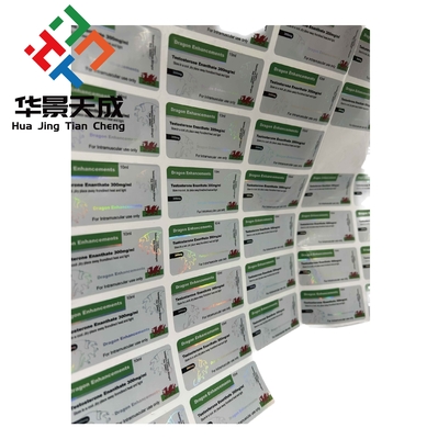 Белые стеклянные этикетки для пластиковых флаконов