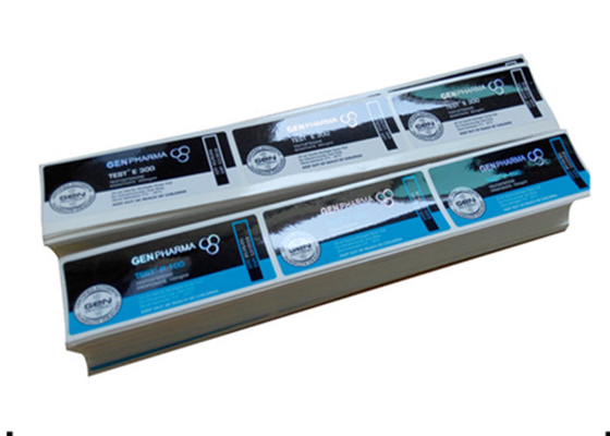 испытайте ярлыки стеклянной пробирки Энантате 300мг для анаболических бутылок пробирки 10мл стеклянных