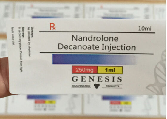 Стеклянная пробирка Нанд Деканоате обозначает цвет Пантон лазерной пленки материальный