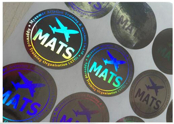 круглые стикеры Холограм 3Д/анти- поддельный стикер с идущими номерами