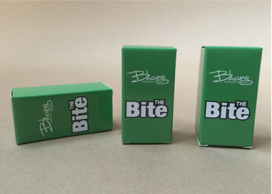 Освободите коробки пробирки дизайна 10мл упаковывая предпосылку полного цвета с белым логотипом