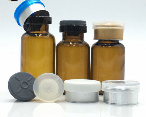 Пробирки 10 Мл небольшие стеклянные/стеклянные бутылки капельницы с капельницей слегка ударяют с уплотнений