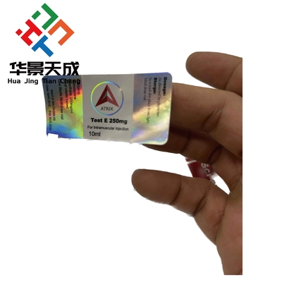 10 мл Толстые бутылки из необработанного стекла Лекарственные инъекционные анаболические наклейки