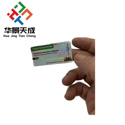 5 мг Метриболона-5 Метилтриенолона Стереоидные этикетки для флаконов из ПАПЕРА/ ПЕТ/ ПВХ