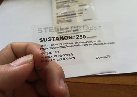 Прозрачные стикеры Матерайл изготовленные на заказ слипчивые для бутылки пробирки 10мл стеклянной