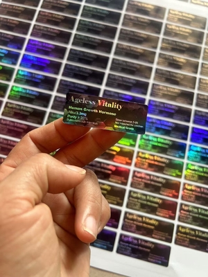 3 мл Флакон ПЭТ Пептидные бутылки для инъекций Этикетки с глянцевым лаком