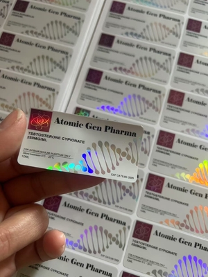 Специализированные наклейки для инъекционных масел для тестирования стероидных продуктов