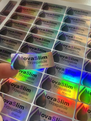 Тизепатид 10 мг На этикетках флакона с наклейкой на пептидную упаковку