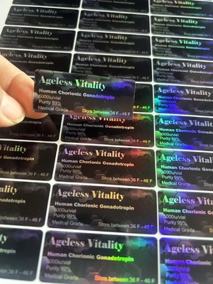 ТБ500 5 мг Пептид 2 МЛ 3 МЛ Флаконные этикетки Высокие стандарты