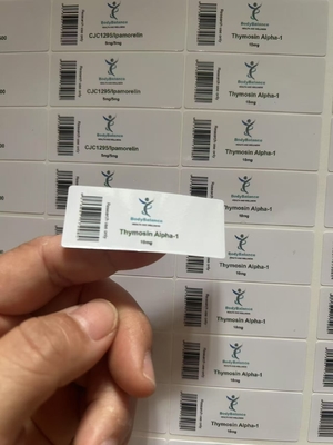 Тимозин Альфа-1 пептидная клея на флаконах 2 мл пептидные самоклеящиеся бутылки