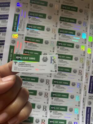 BPC 157 Маленькие стеклянные бутылки с пептидами