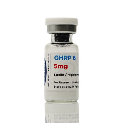 GHRP6 5MG 2 MLBottle Наклейка на этикетках Пептидный порошок