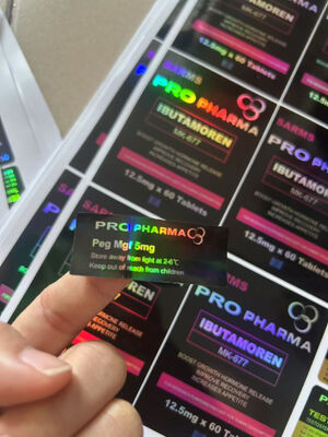 Pegmgf 5mg Pharmaceuticals Anabolic 2ml Vial laser Labels