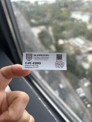 CJC-1295 10 мг Пептидные флаконы Этикетка