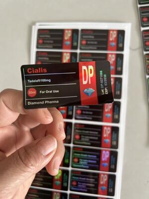 Тадалафил Сиалис 100 мг для перорального применения, этикетки