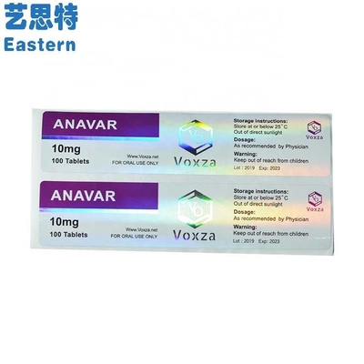 Флакон для таблеток Водонепроницаемая клейкая пробирка Стеклянная пробирка Этикетки