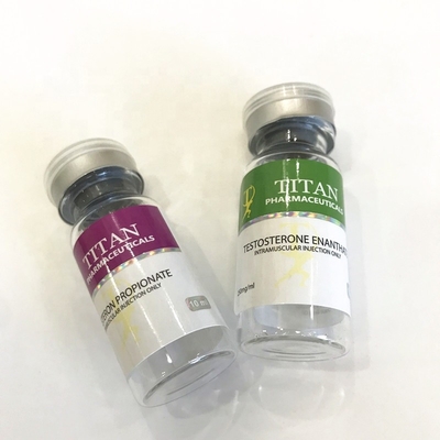 Липкий Pvc увядает ярлыки пробирки впрыски 10ml доказательства стеклянные