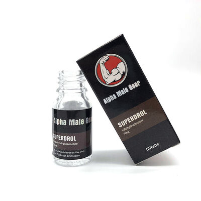 ярлыки и коробки пробирки Супердрол шестерни альфы картона 250гсм белые мужские